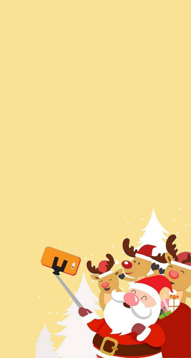 Yellow Christmas Wallpapers