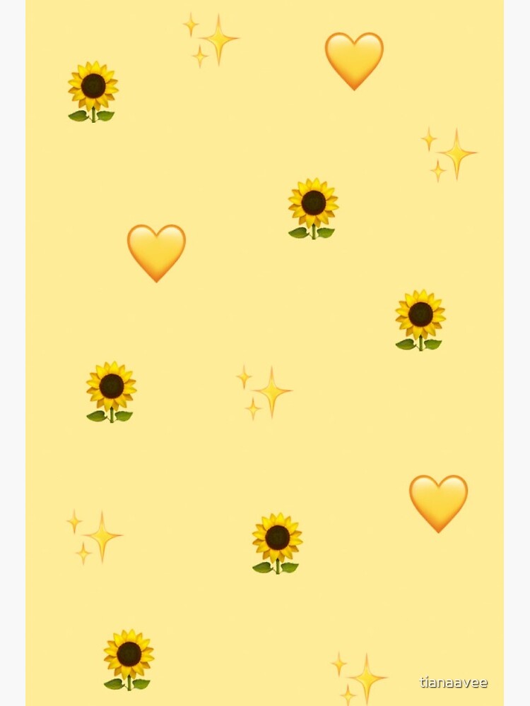 Yellow Emoji Aesthetic Wallpapers