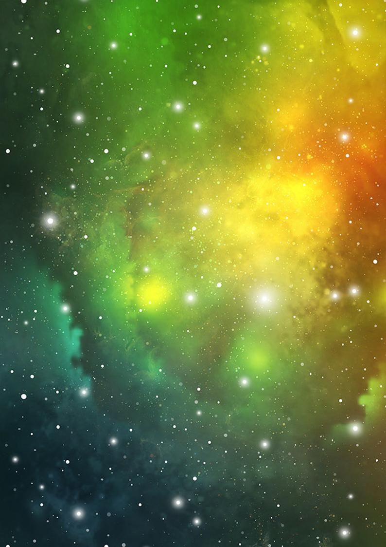 Yellow Galaxy Wallpapers