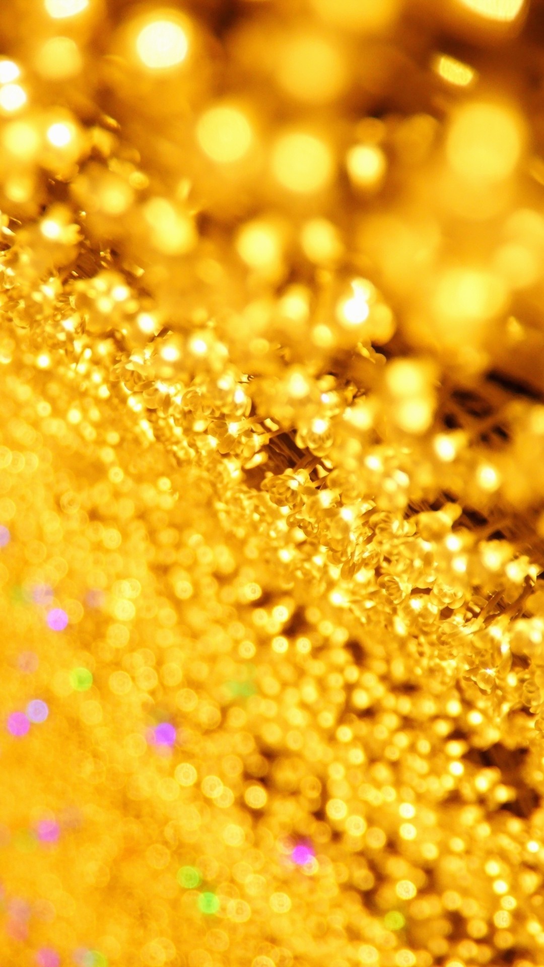 Yellow Glitter Wallpapers