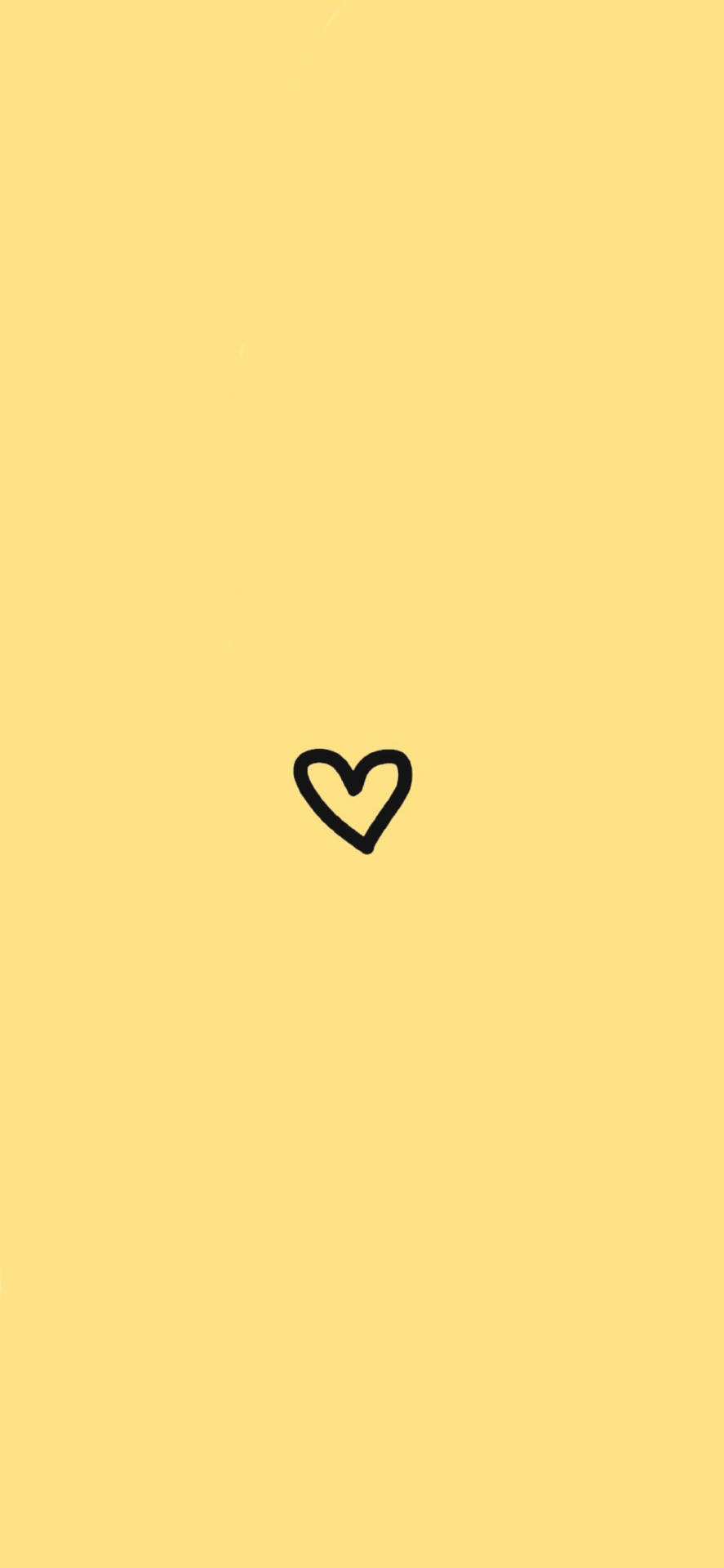 Yellow Hearts Wallpapers