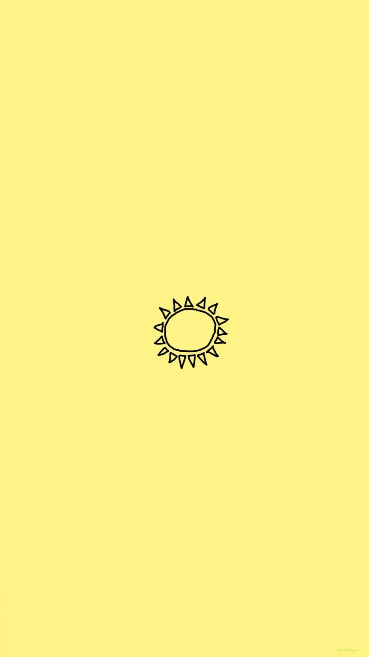 Yellow Iphone Aesthetic Wallpapers