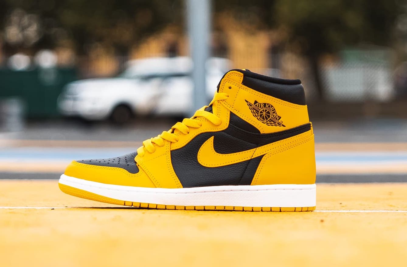 Yellow Jordan 1 Wallpapers