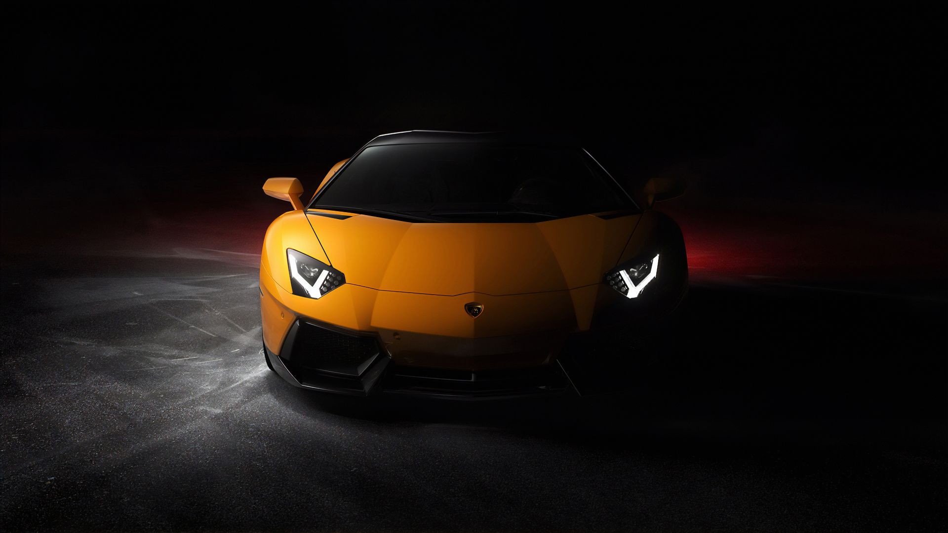 Yellow Lamborghini Aventador Wallpapers