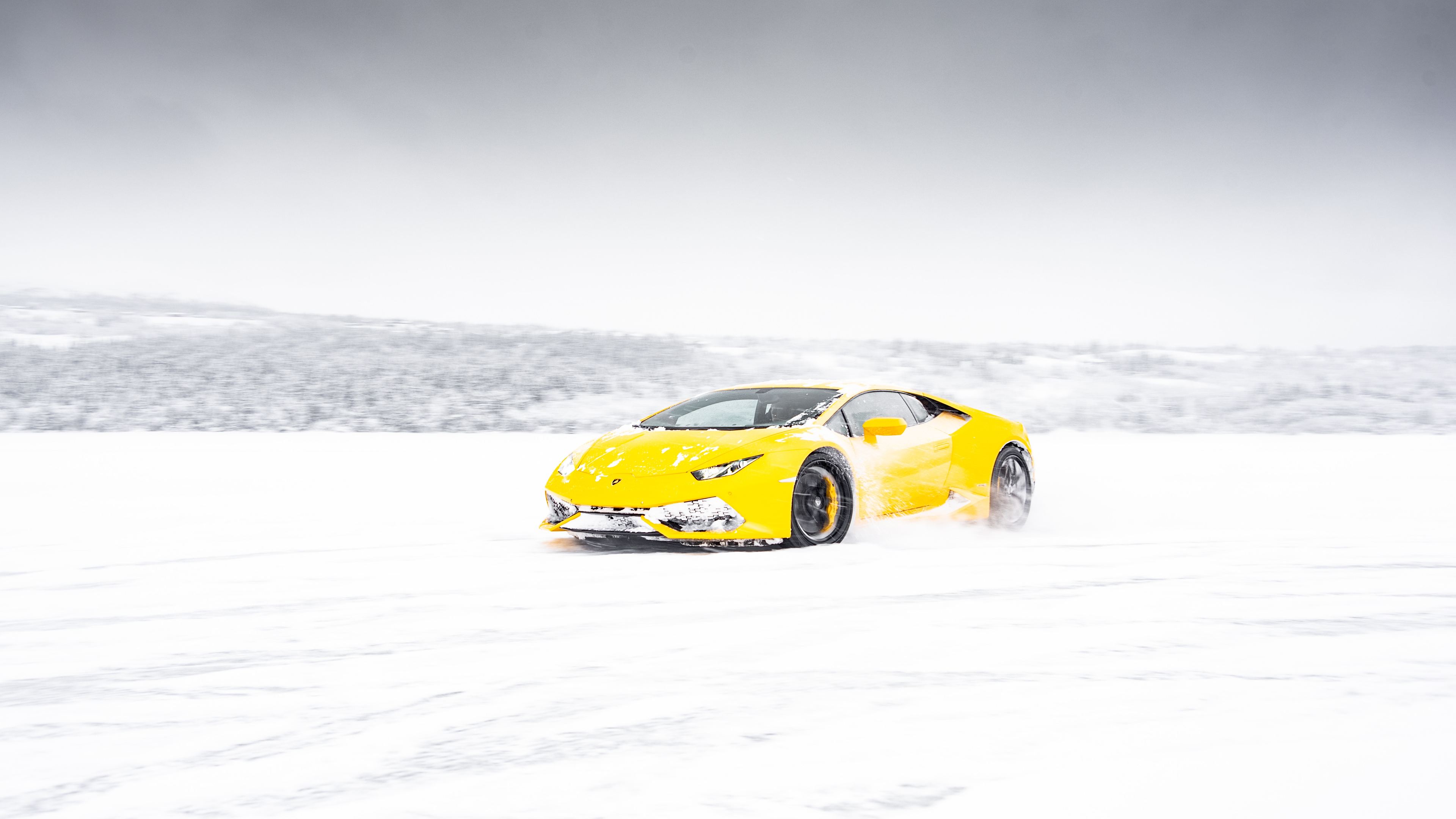 Yellow Lamborghini Aventador Wallpapers