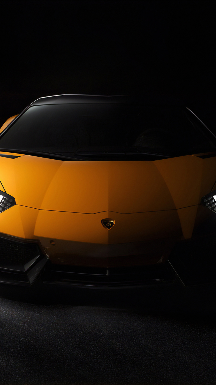 Yellow Lamborghini Aventador Wallpapers