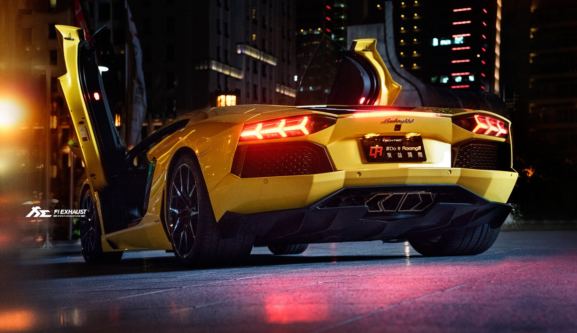 Yellow Lamborghini Aventador Wallpapers