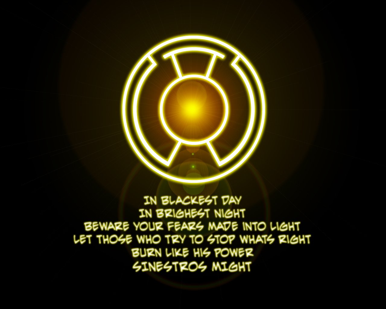 Yellow Lantern Wallpapers