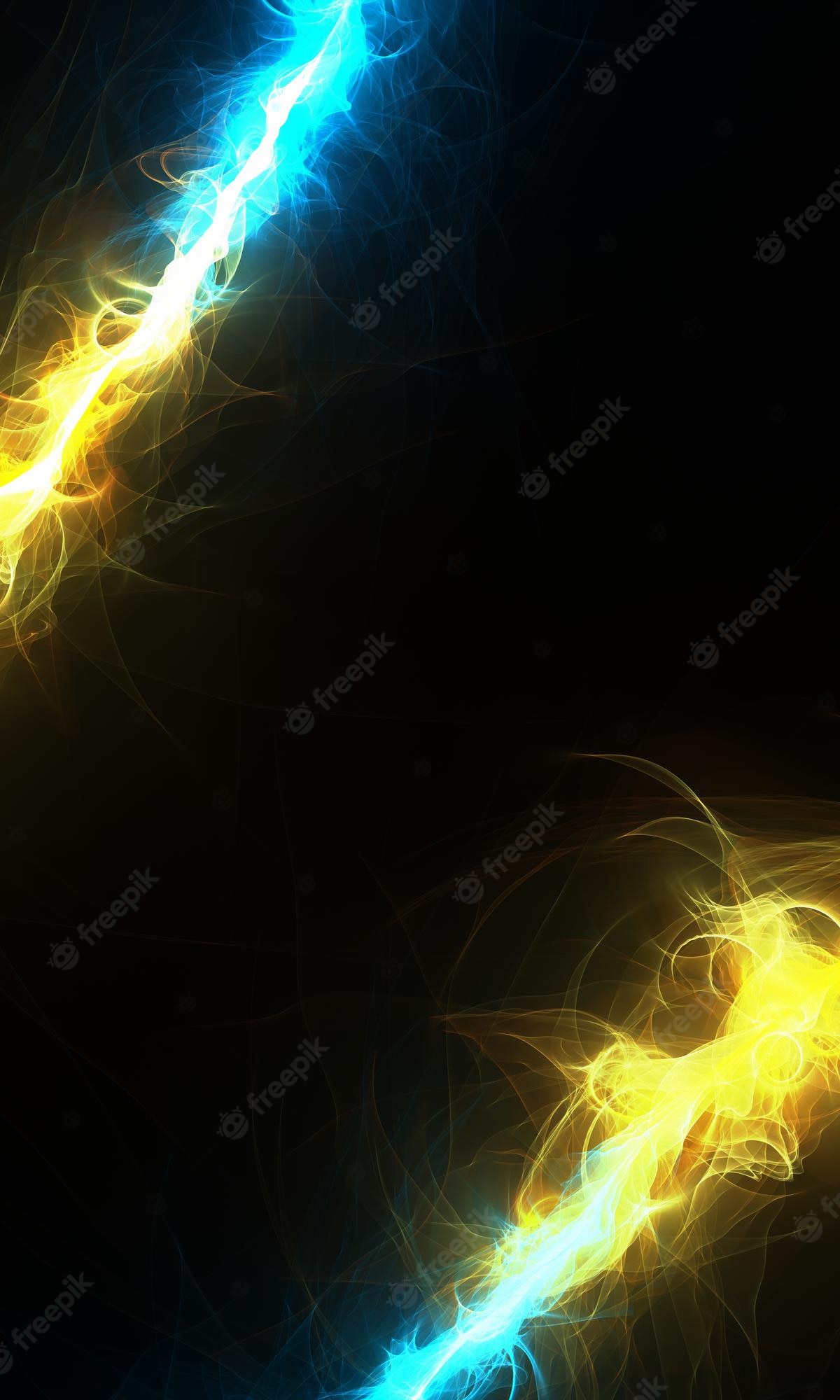 Yellow Lightning Wallpapers