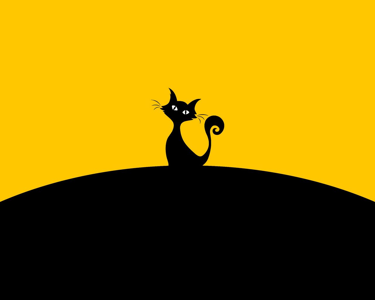 Yellow Minimalist Wallpapers