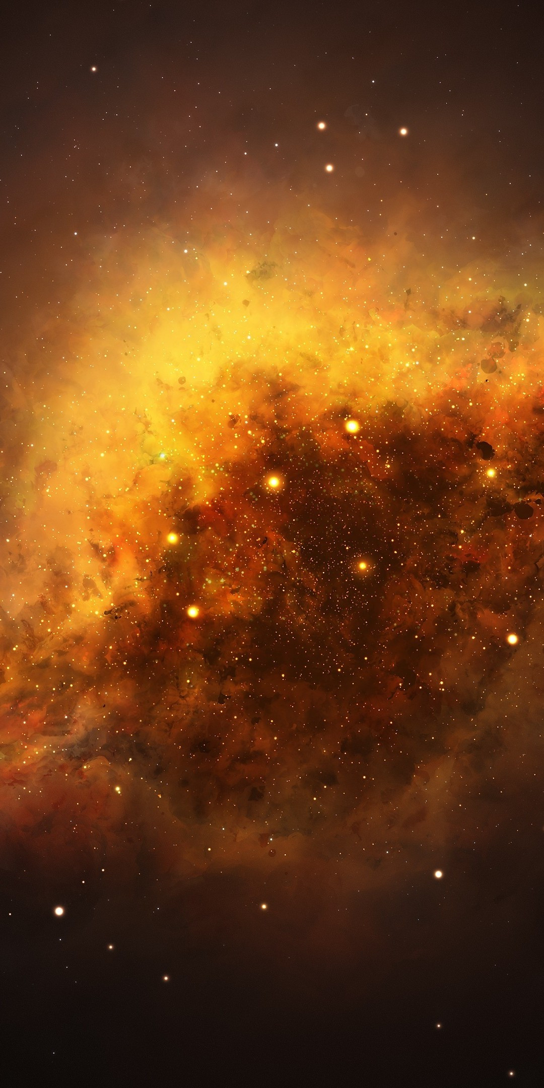 Yellow Nebula Wallpapers