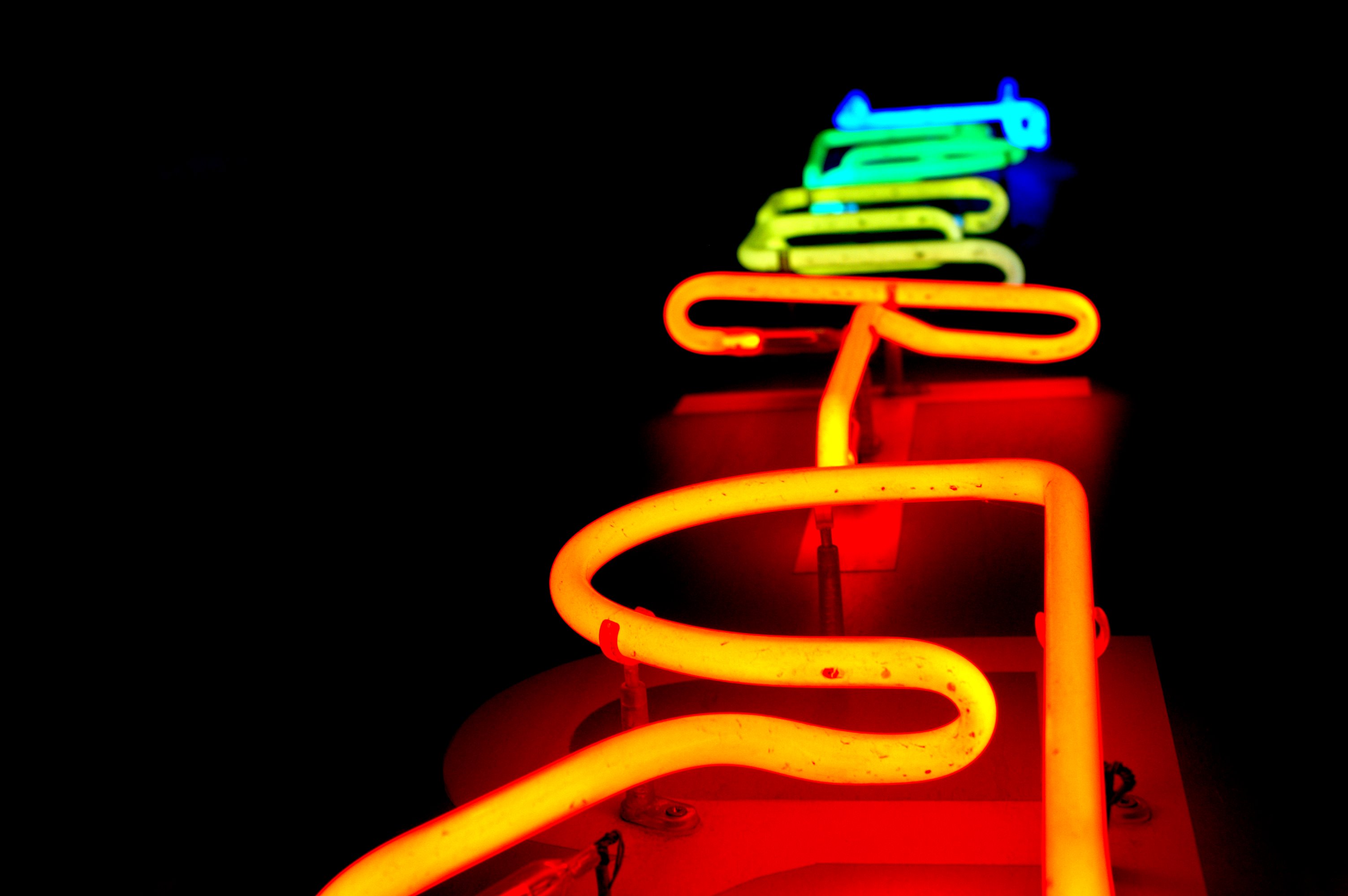 Yellow Neon Light Wallpapers