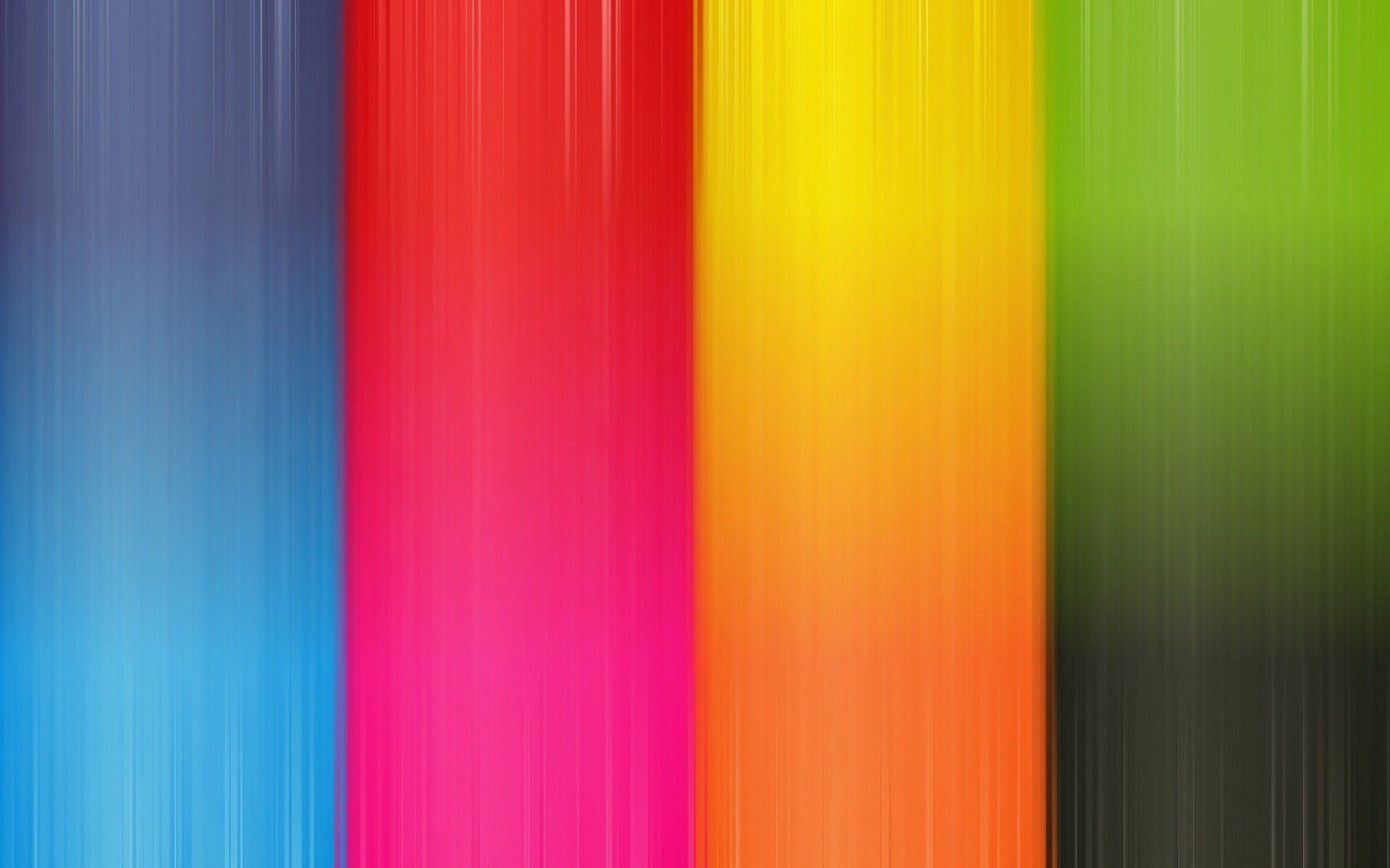 Yellow Red Blue Color Stripe 4K Wallpapers