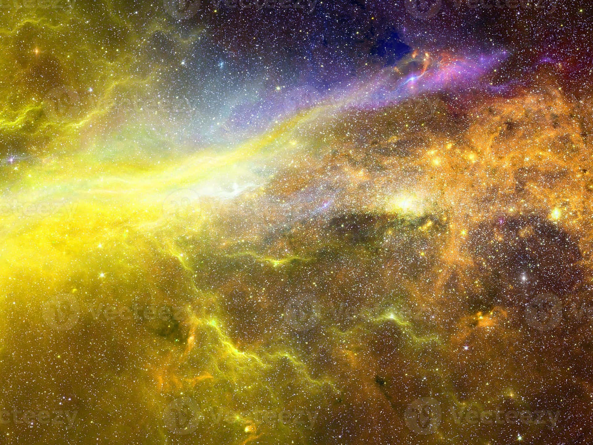 Yellow Space Wallpapers