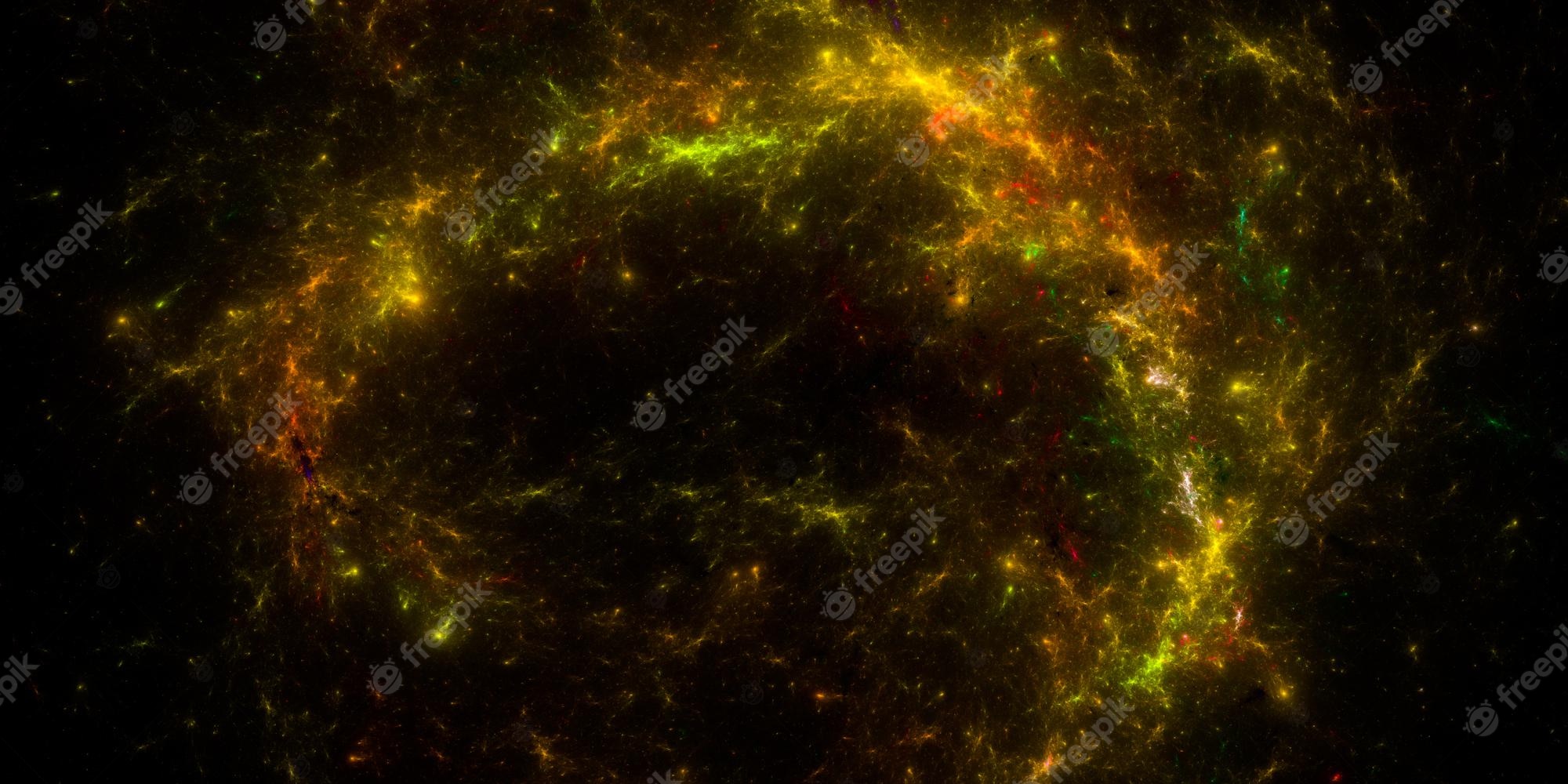 Yellow Space Wallpapers