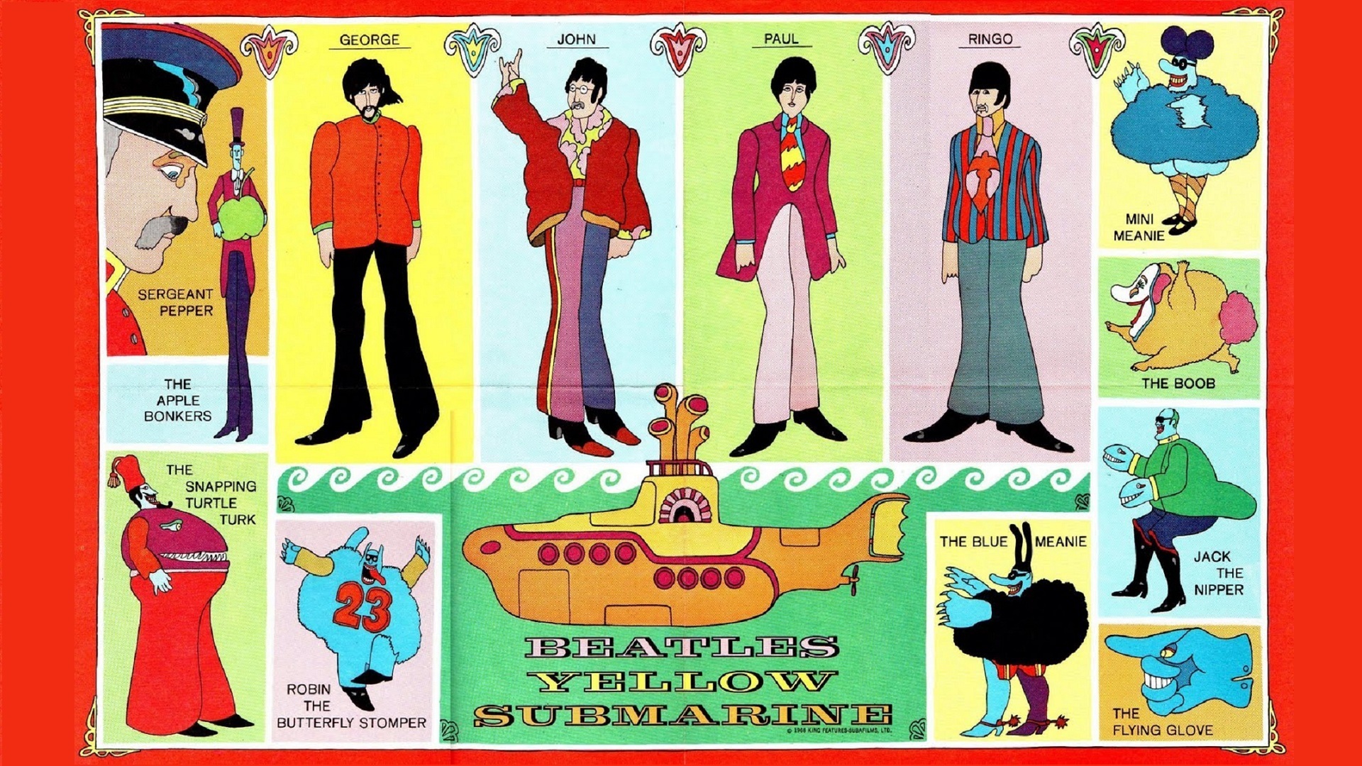 Yellow Submarine Wallpapers