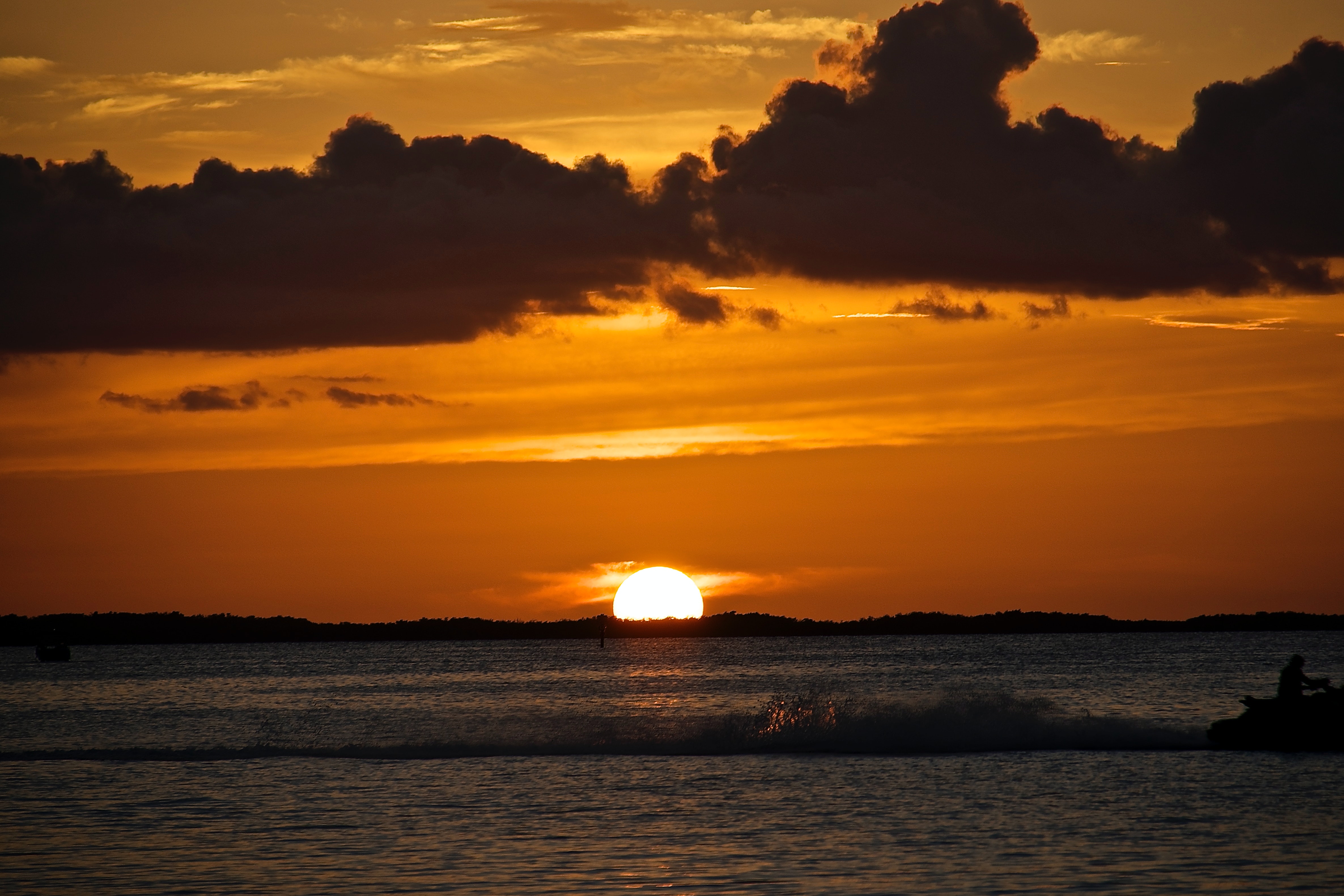 Yellow Sunset Near Lighthouse Wallpapers