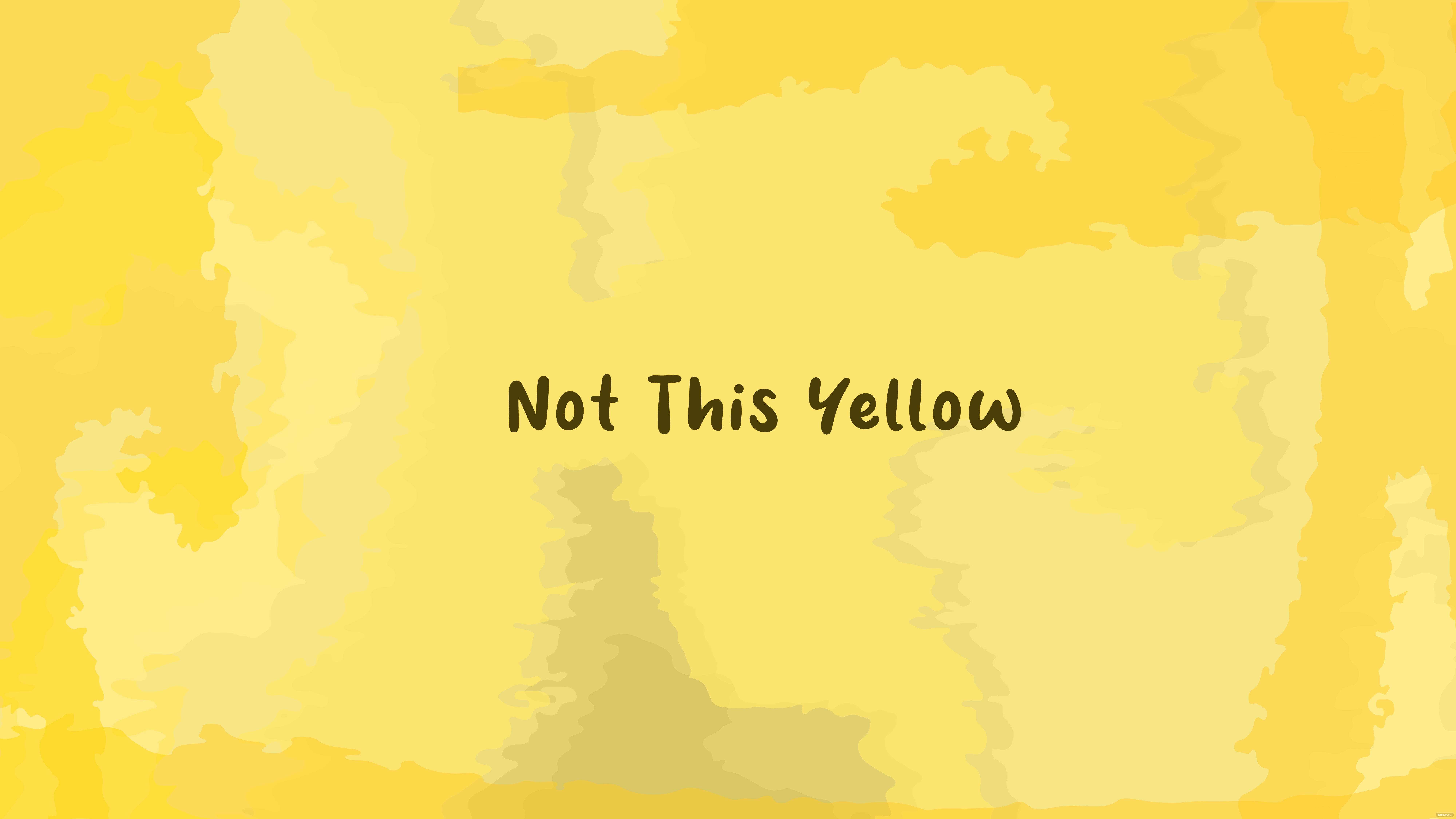 Yellow Watercolor Laptop Wallpapers