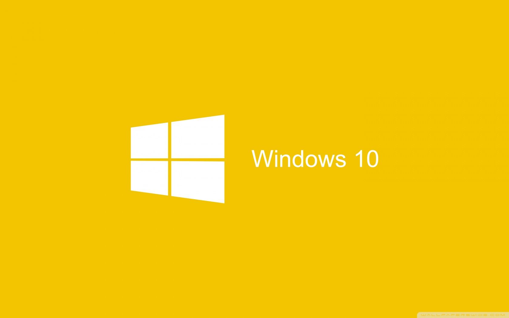 Yellow Windows 10 Wallpapers