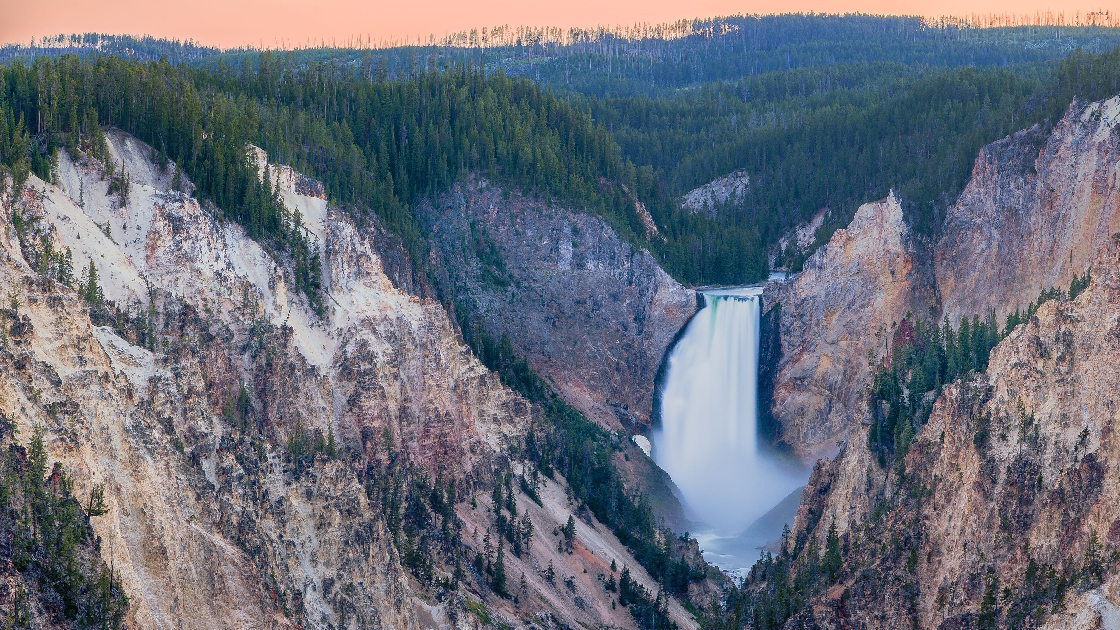 Yellowstone Falls Wallpapers
