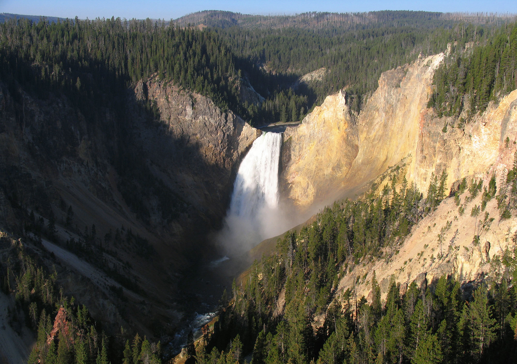 Yellowstone Falls Wallpapers