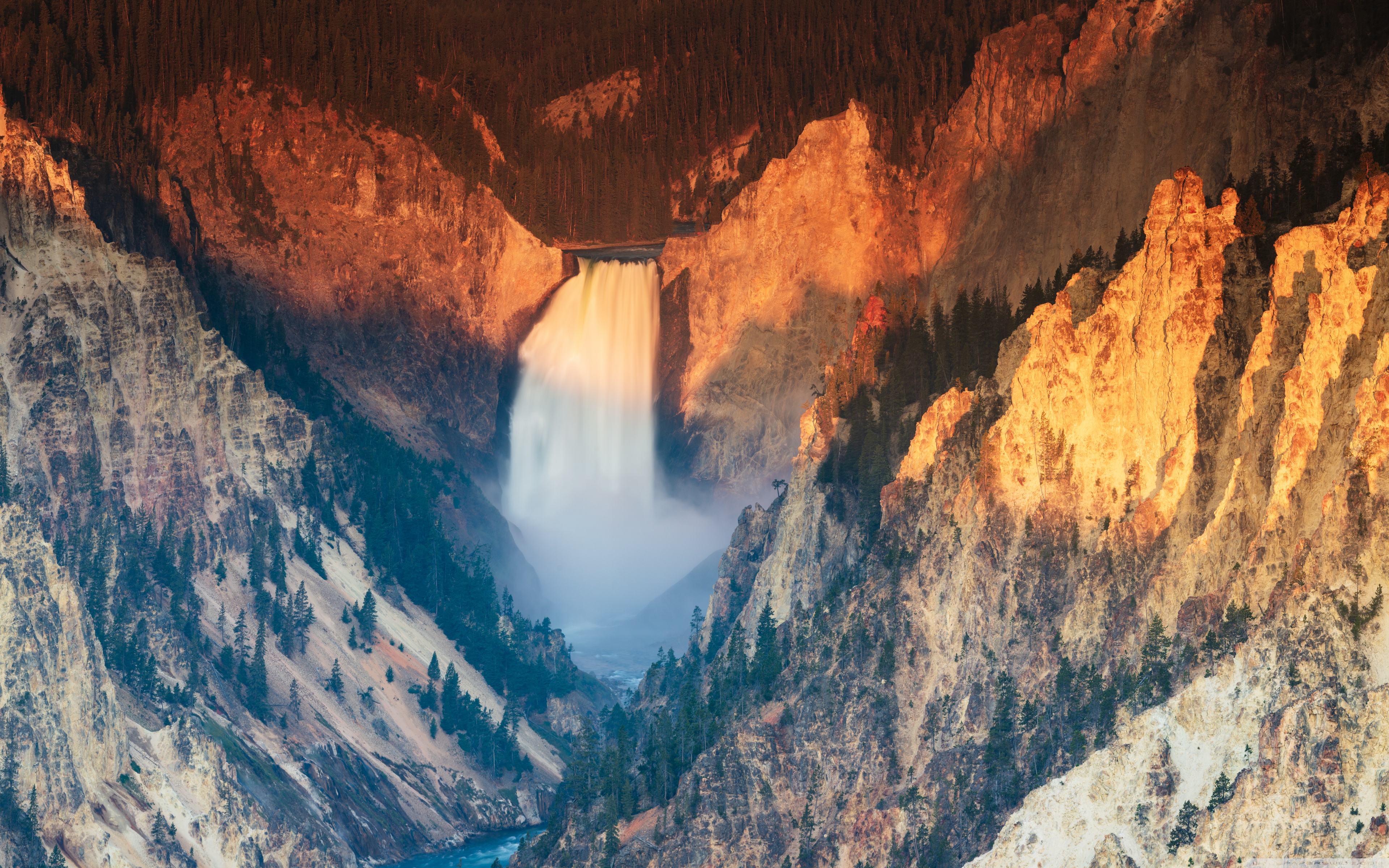 Yellowstone Falls Wallpapers