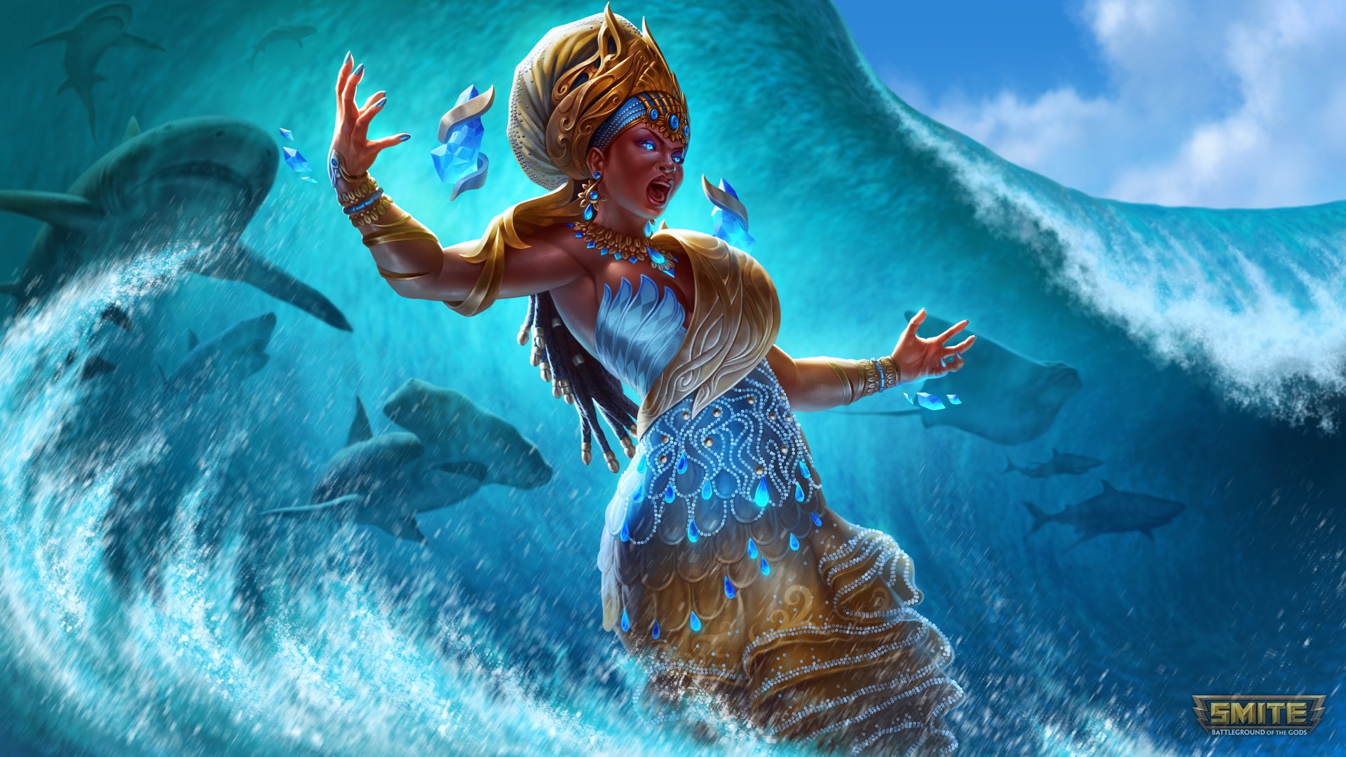 Yemoja (Smite Wallpapers