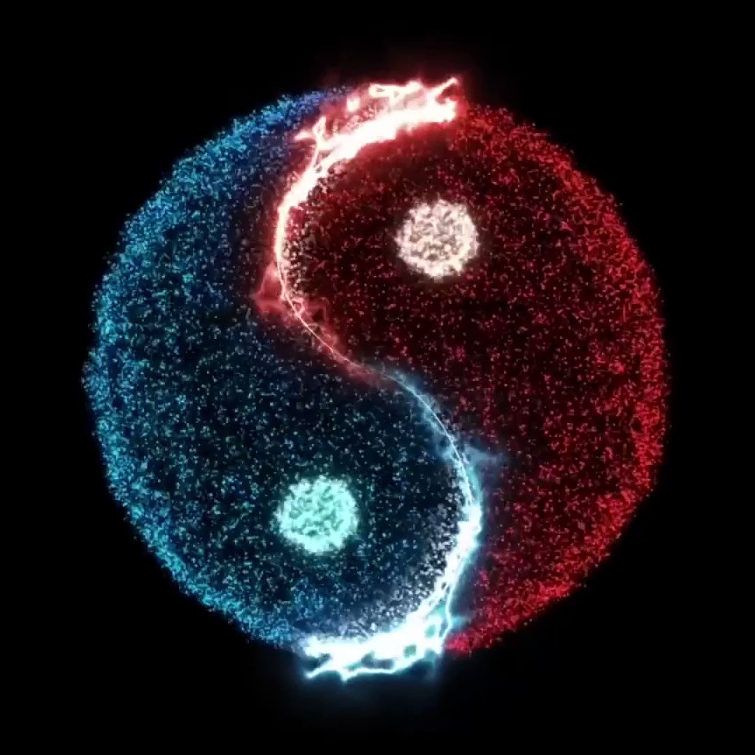 Yin Yang Galaxy Wallpapers