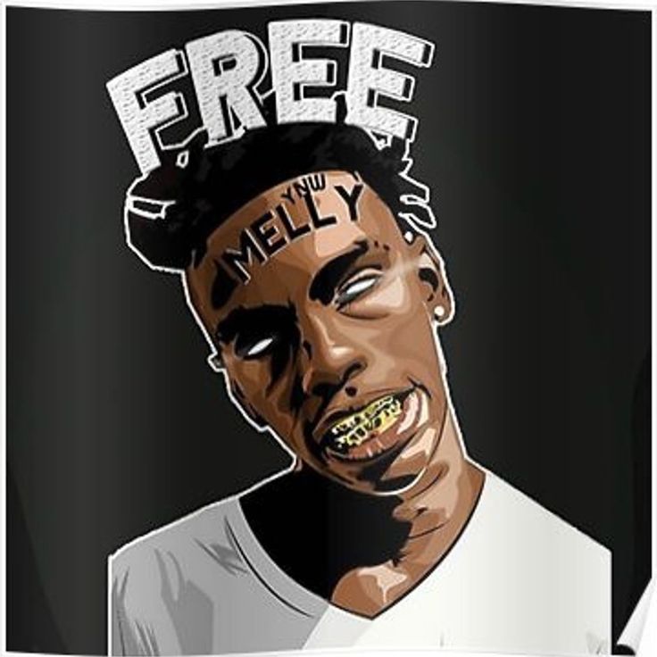 Ynw Melly Cartoon Wallpapers