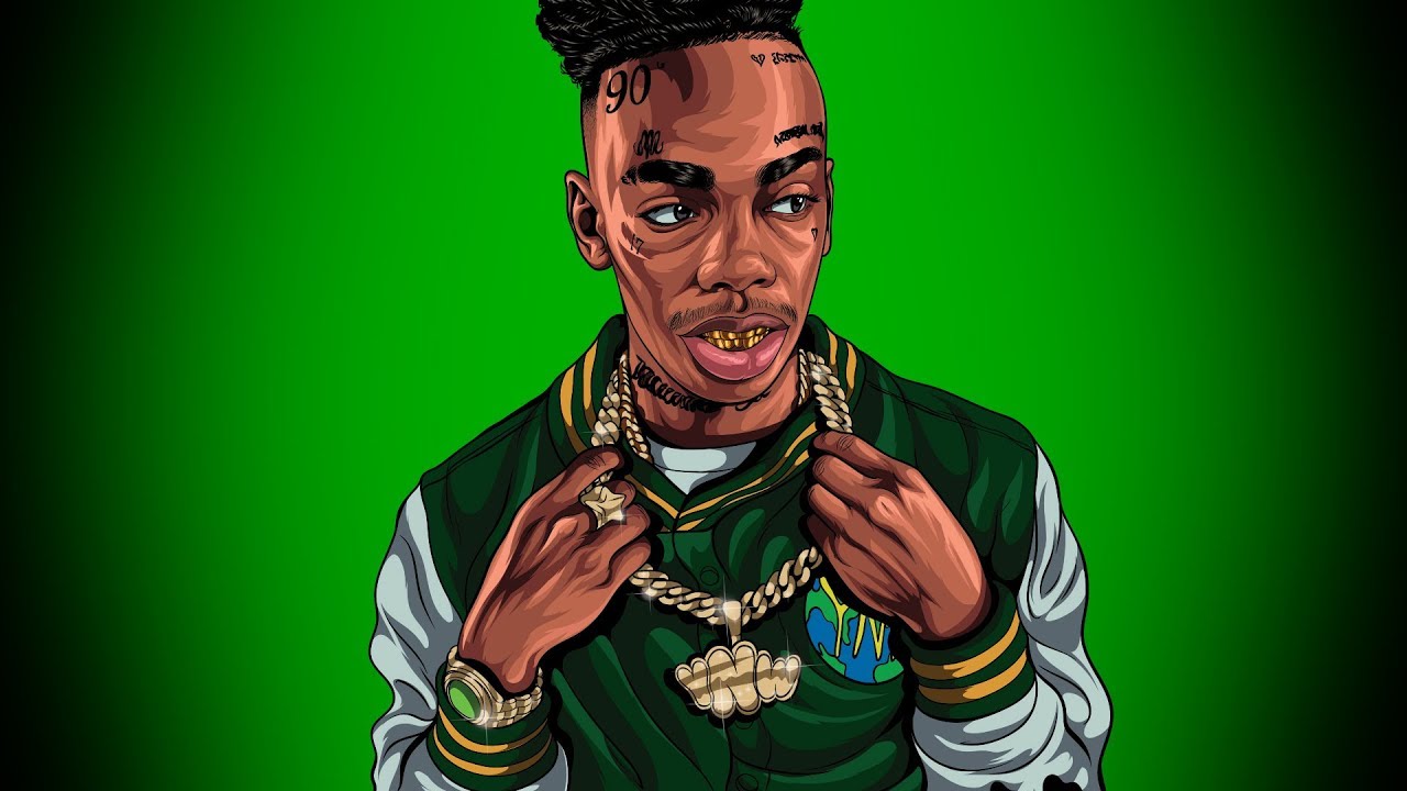 Ynw Melly Cartoon Wallpapers