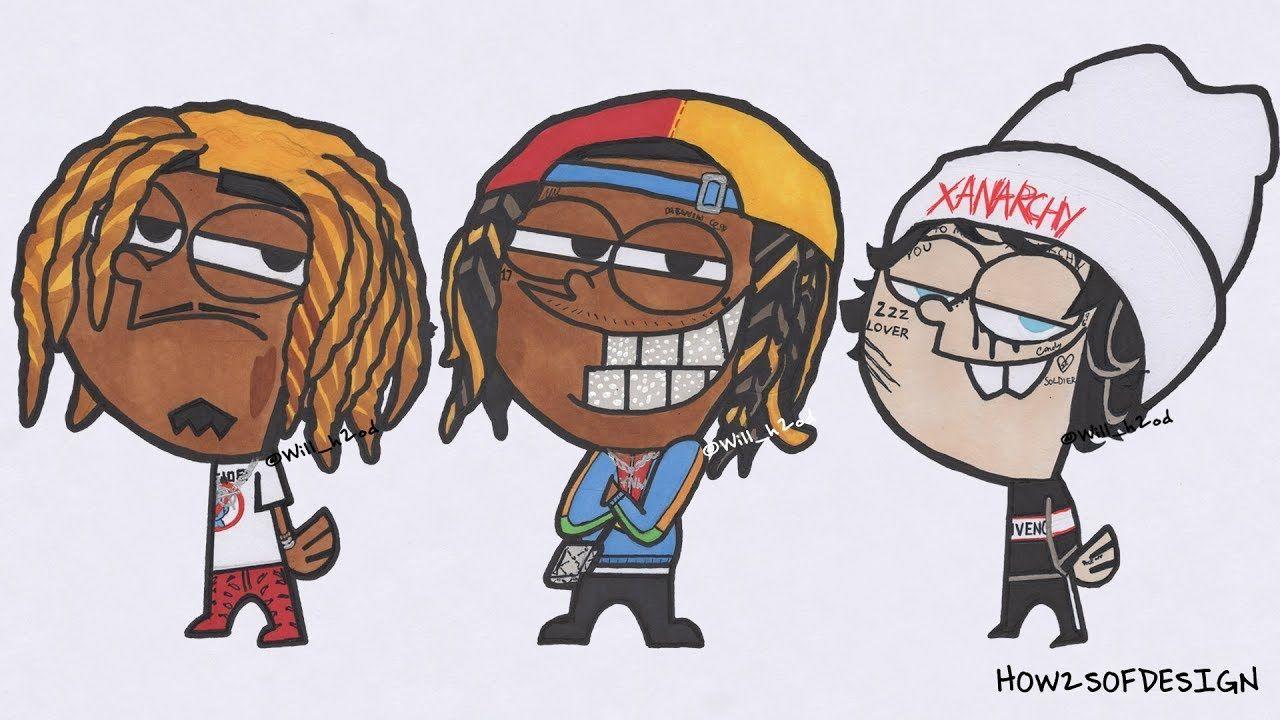 Ynw Melly Cartoon Wallpapers