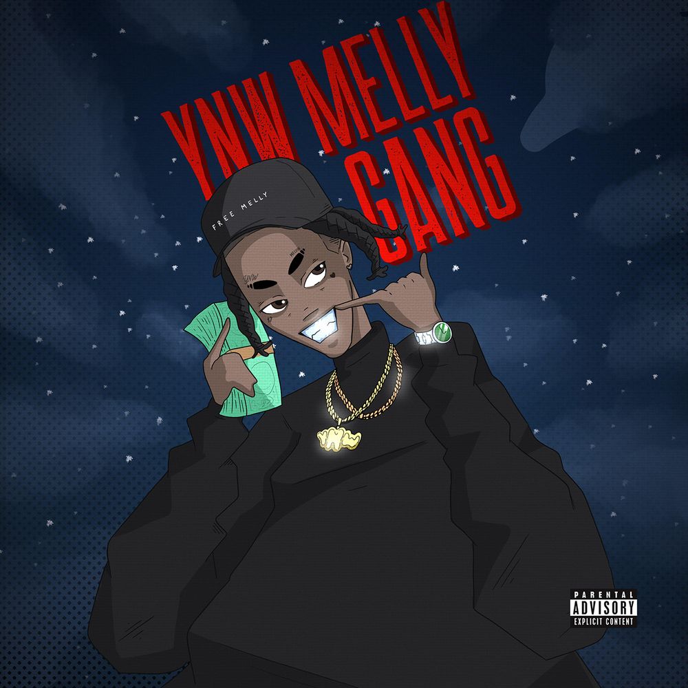 Ynw Melly Cartoon Wallpapers