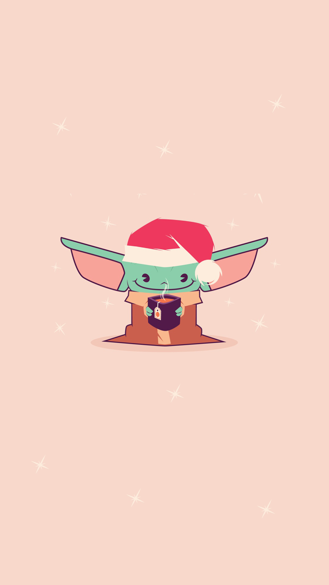 Yoda Baby Minimal Art Wallpapers