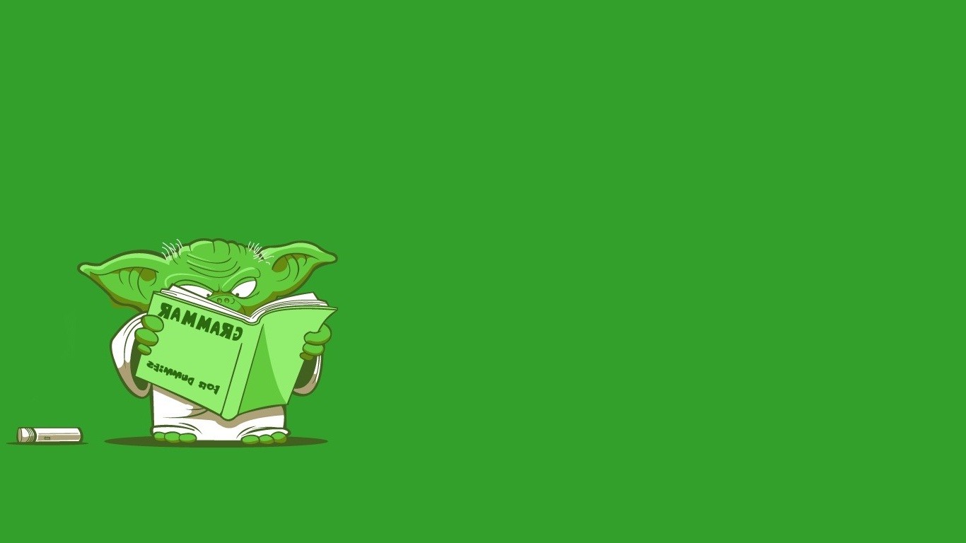 Yoda Grammar For Dummies Wallpapers