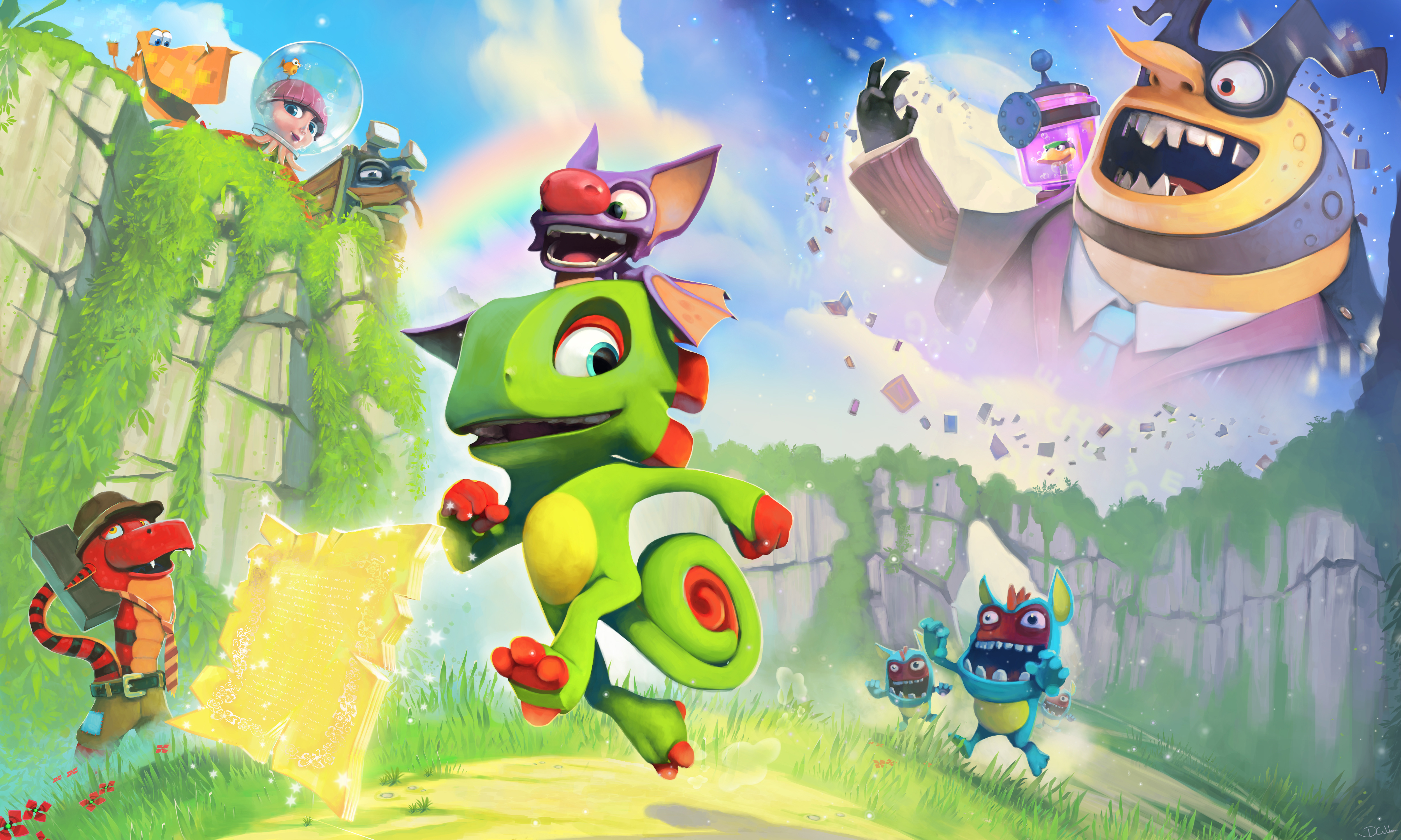 Yooka-Laylee Wallpapers