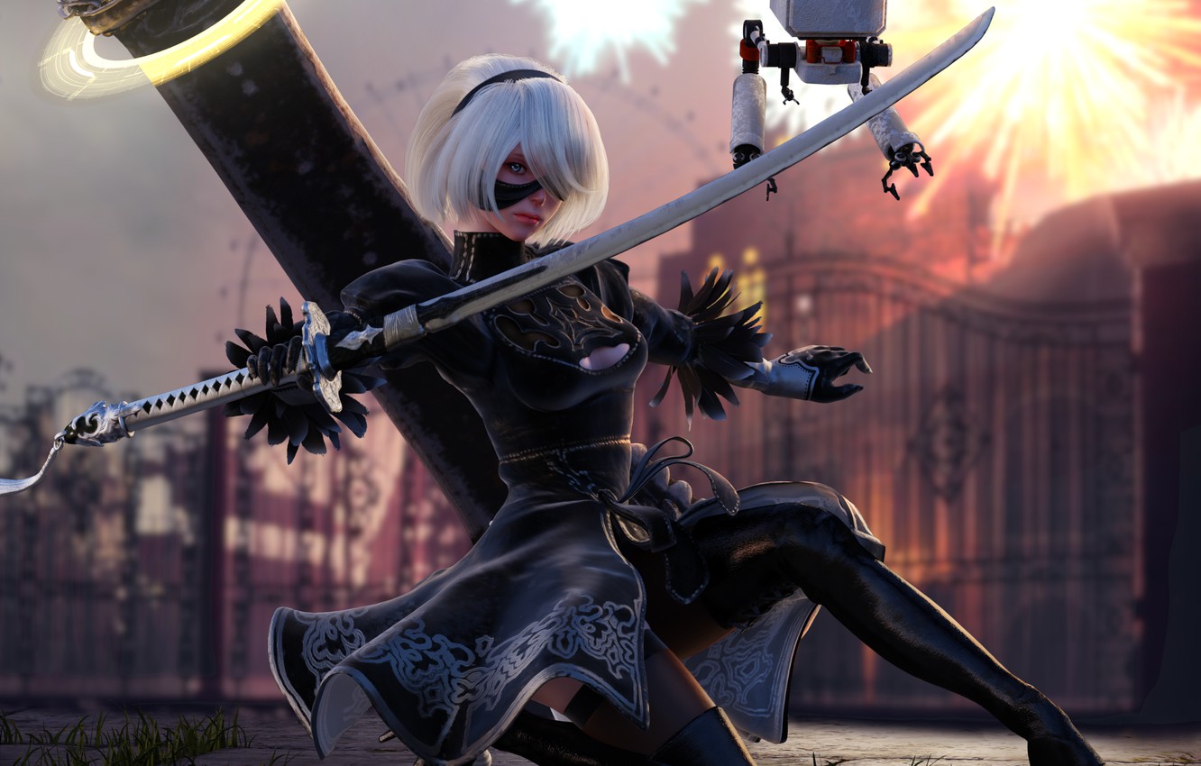 Yorha No 2 Type B Nier Wallpapers