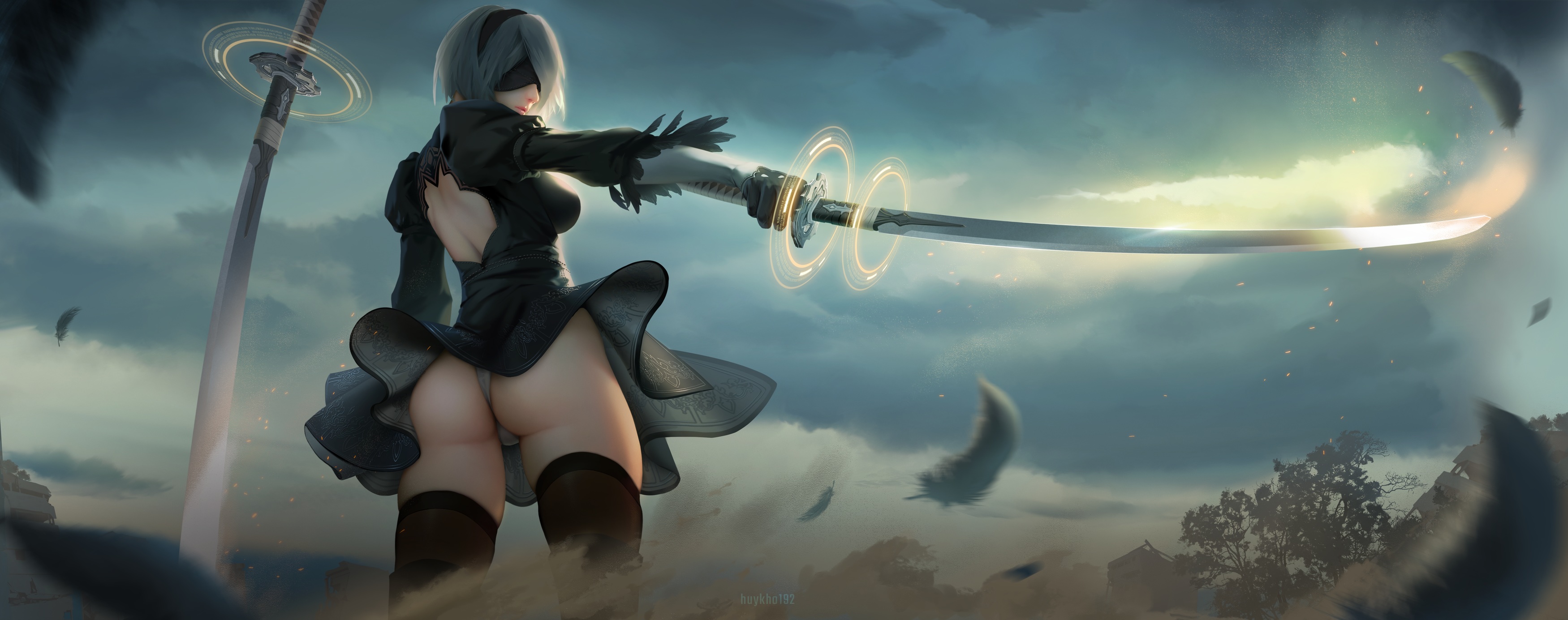 Yorha No 2 Type B Nier Wallpapers