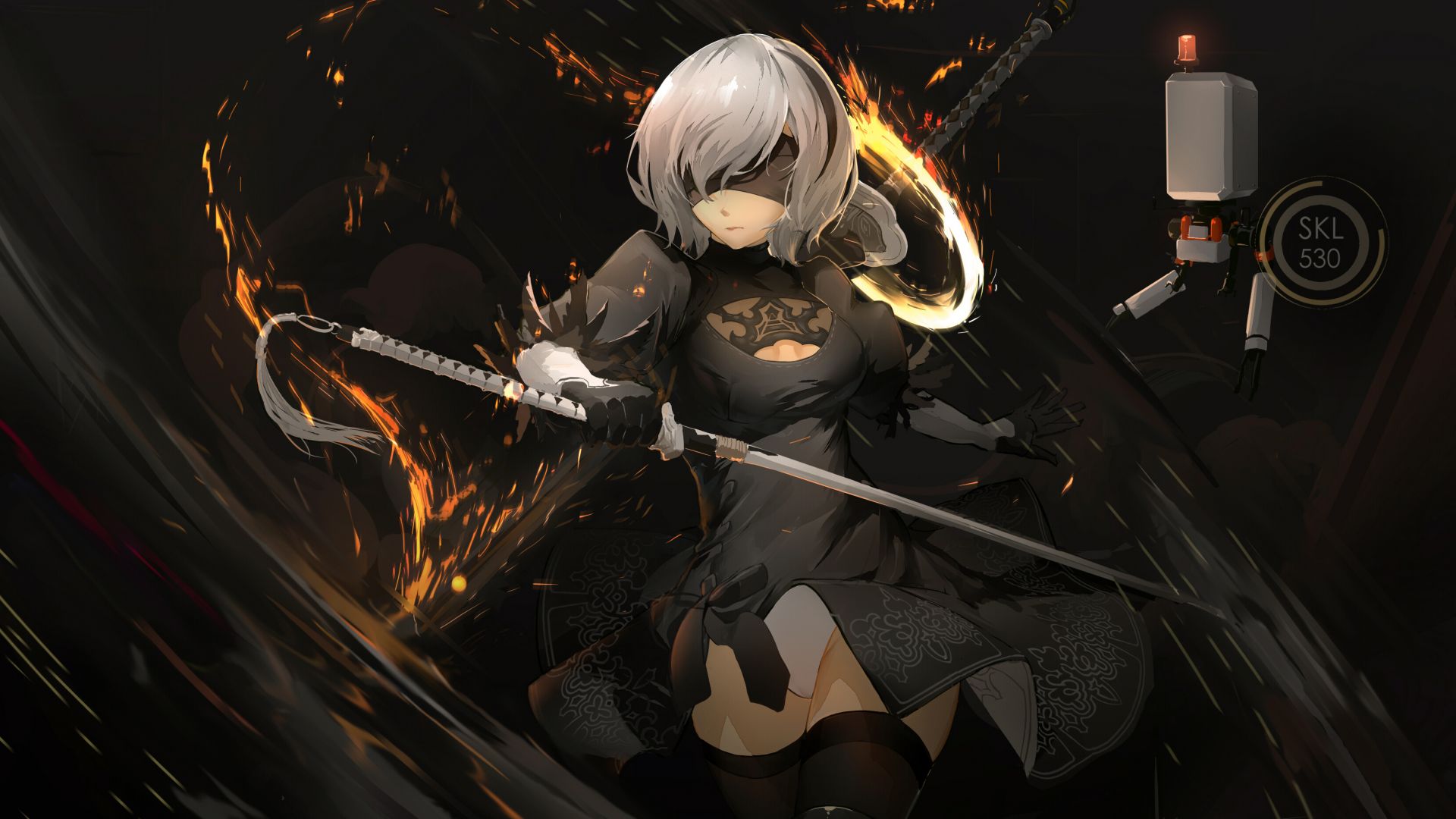 Yorha No 2 Type B Nier Wallpapers