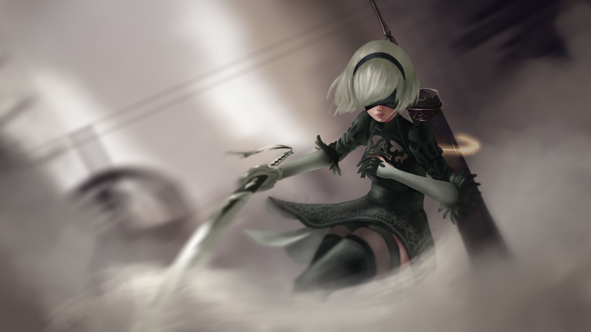 Yorha No.2 Type B Warrior Wallpapers