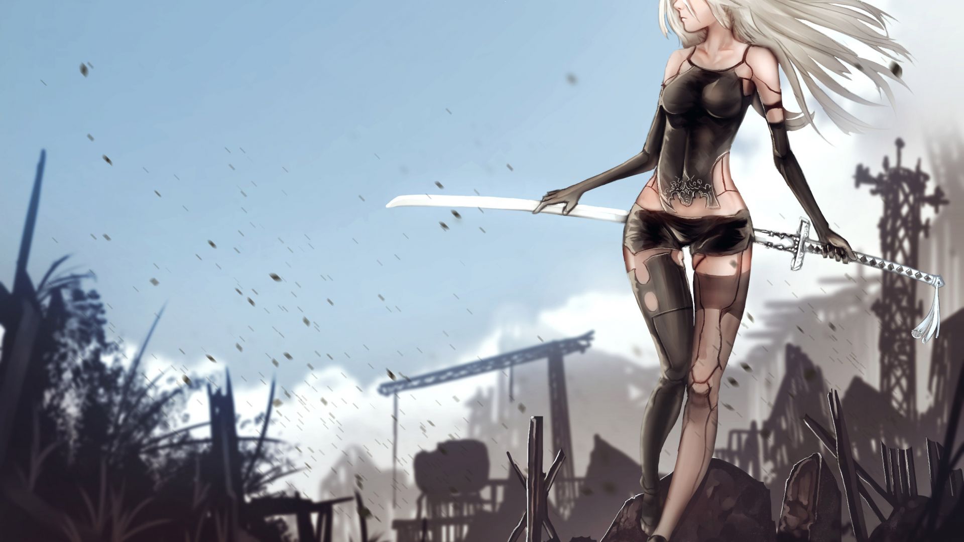 Yorha No.2 Type B Warrior Wallpapers