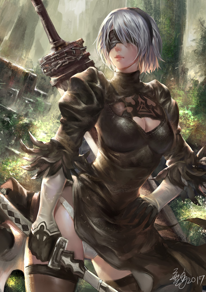 Yorha No.2 Type B Warrior Wallpapers