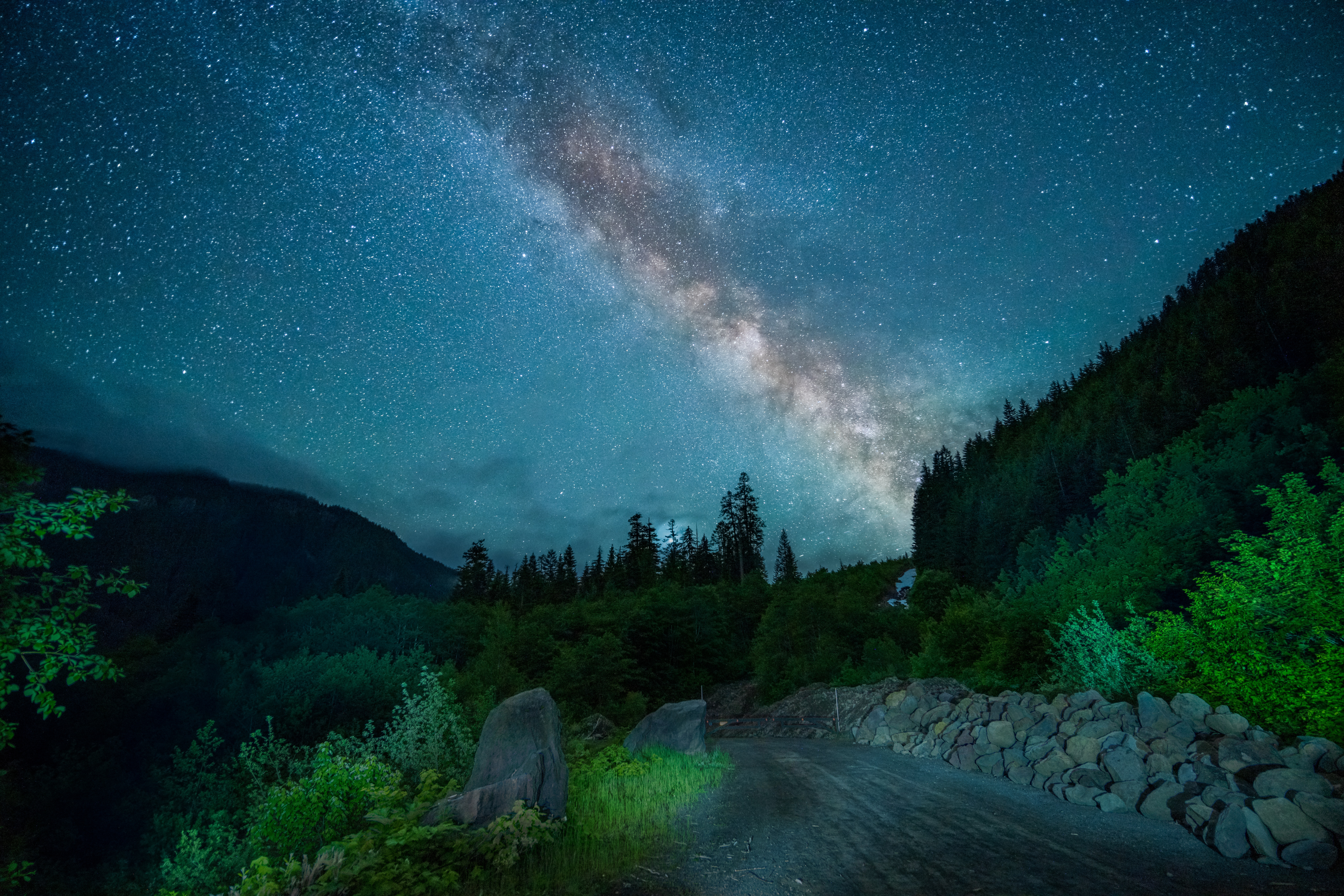 Yosemite National Park Milky Way Wallpapers