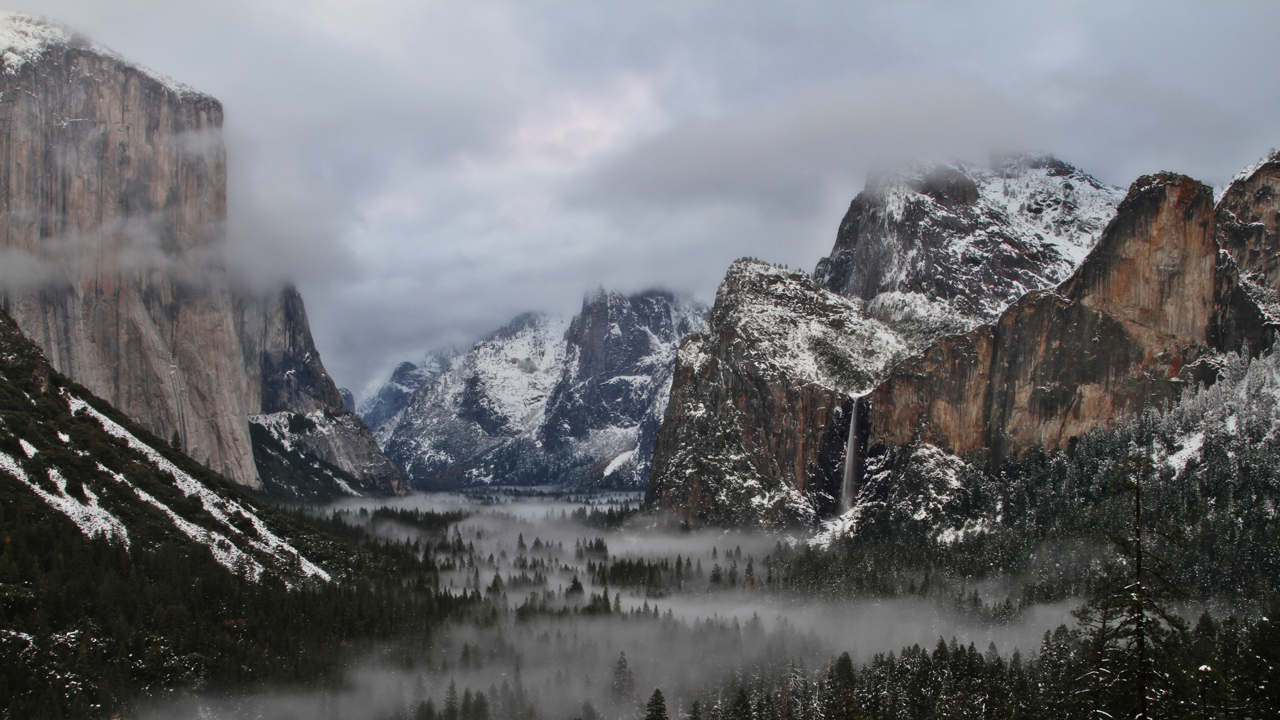 Yosemite Winter Wallpapers