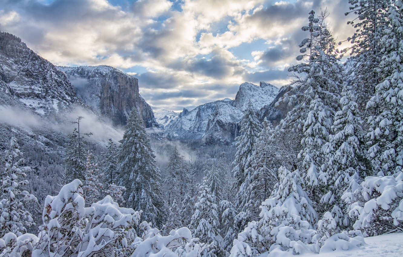 Yosemite Winter Wallpapers