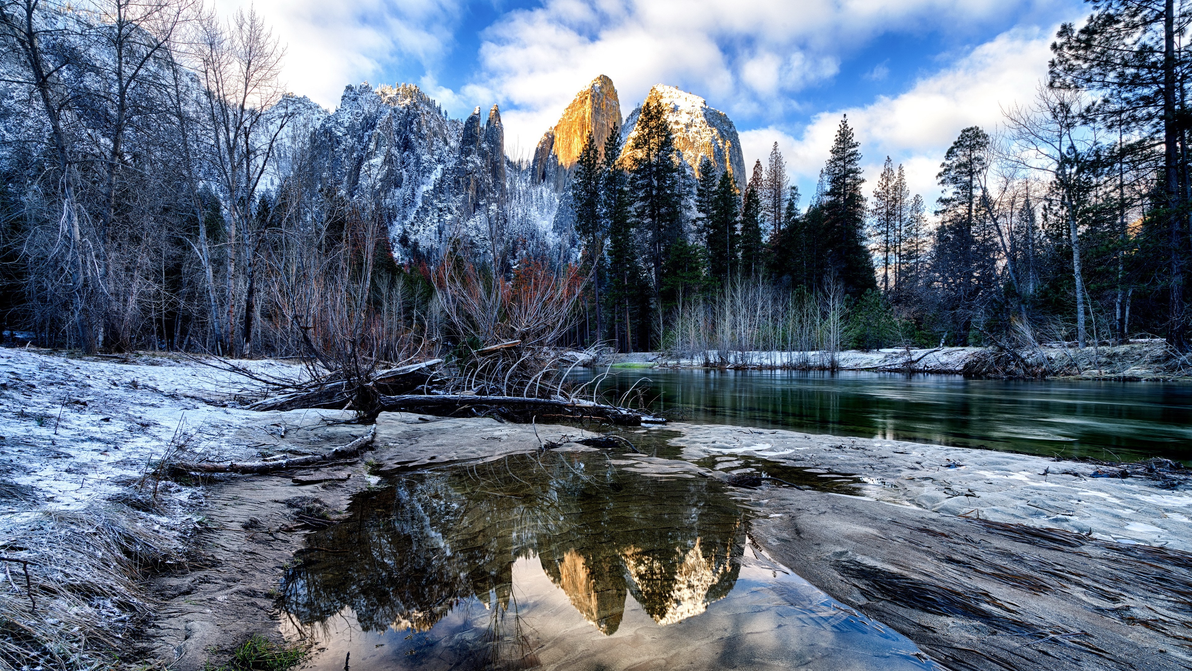 Yosemite Winter Wallpapers