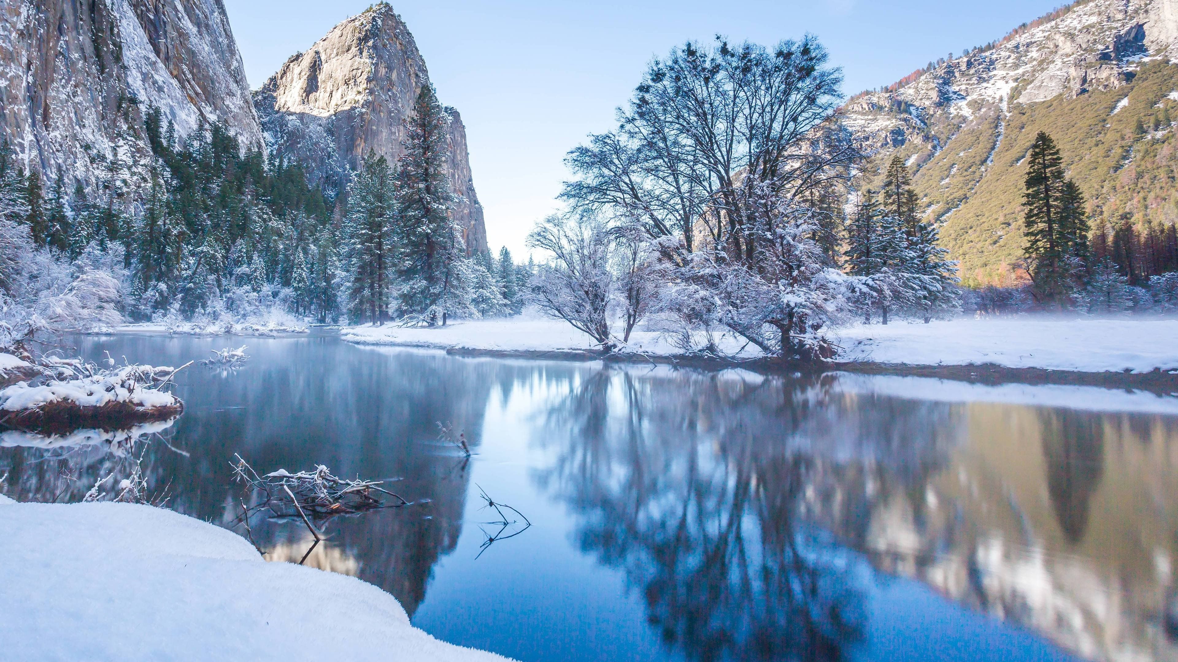 Yosemite Winter Wallpapers