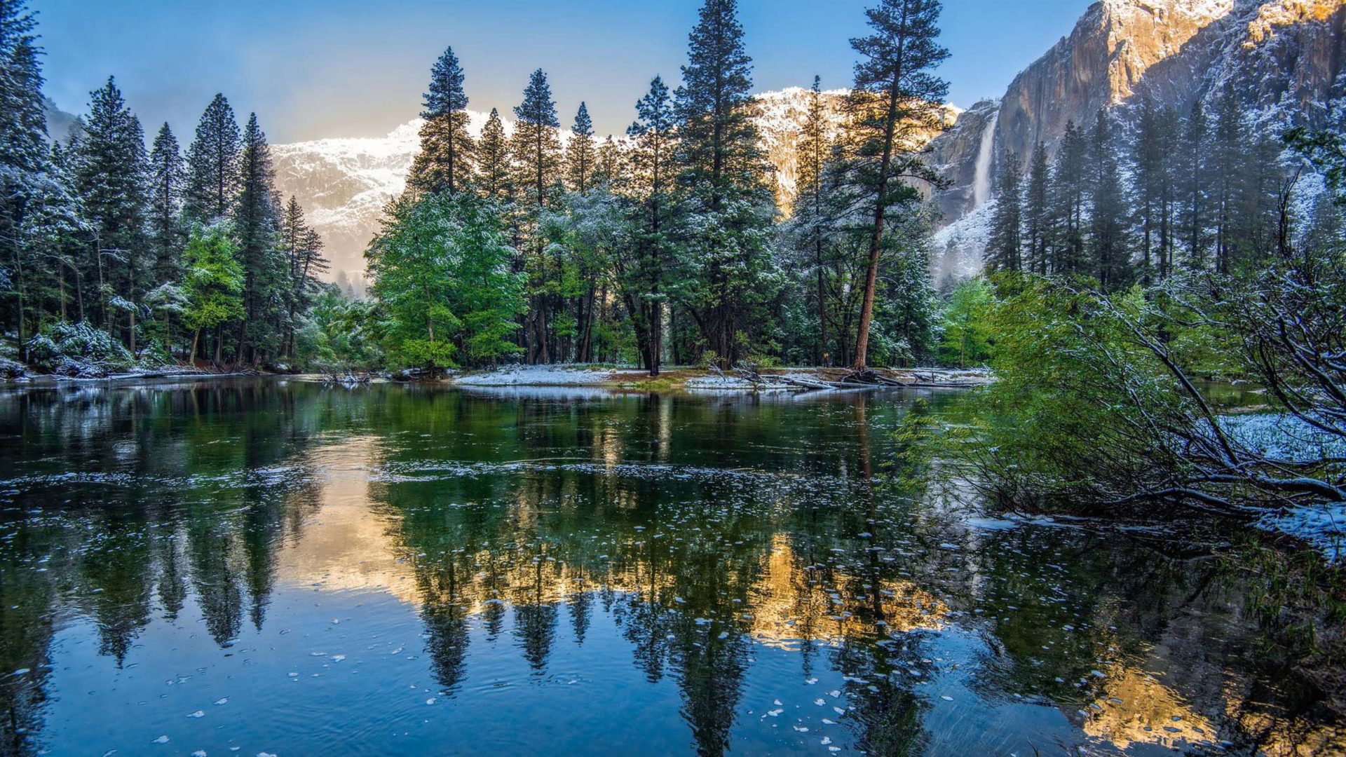 Yosemite Winter Wallpapers