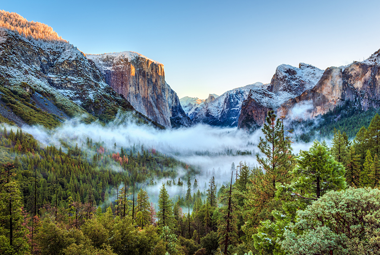 Yosemite Winter Wallpapers