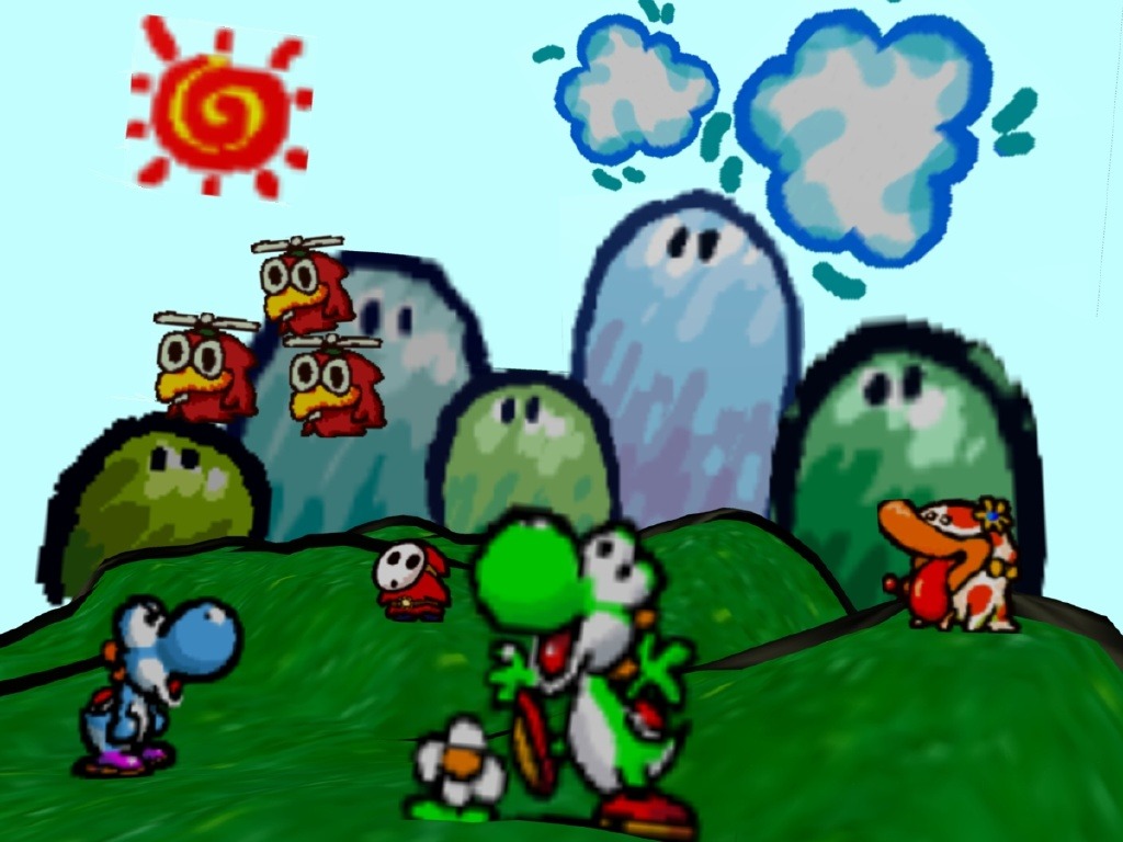 Yoshi Story Wallpapers