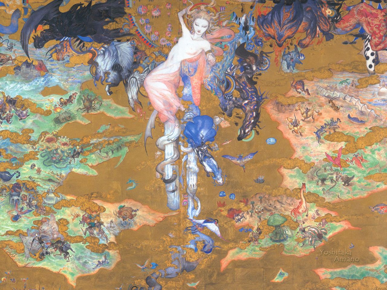 Yoshitaka Amano 1920X1080 Wallpapers